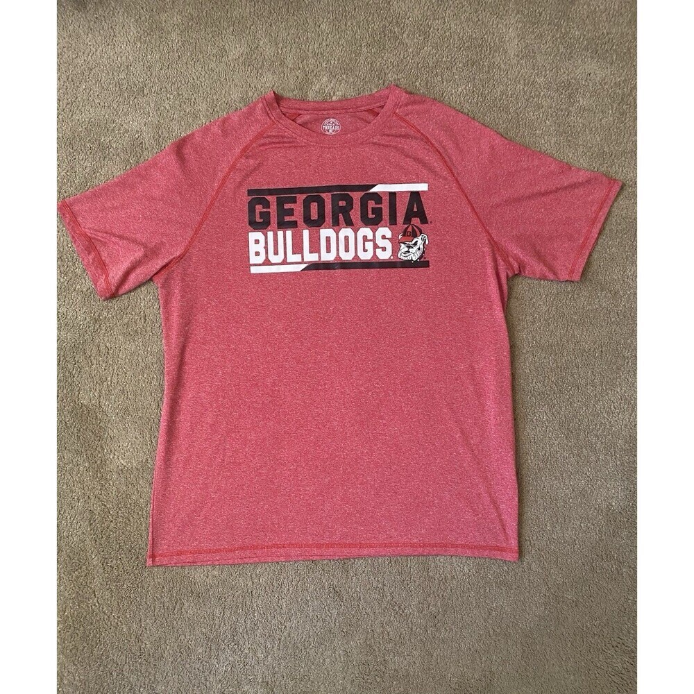 University of Georgia Bulldogs Red "Rivalry Threads 91" graphic t-shirt Men’s XL